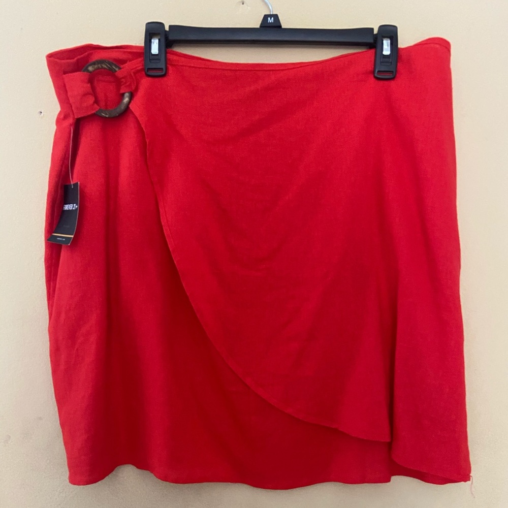 Red/orange SKIRT - Picture 3 of 3